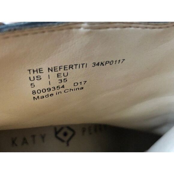 Katy Perry The Nefertiti Womens Heels Boots Size 5 - Picture 6 of 7